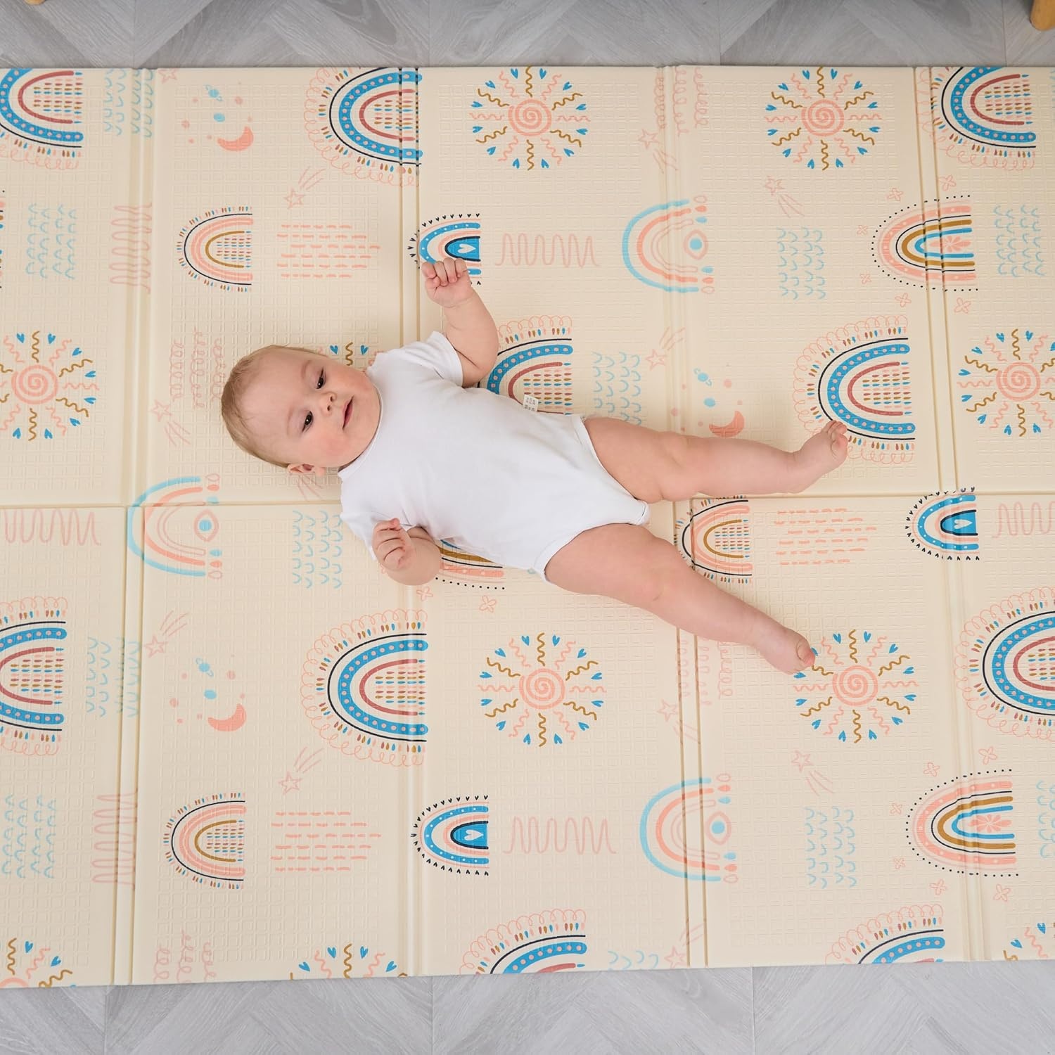 Opvouwbare Babyspeelmat 120x180 cm - Veilig XPE-schuim met 28% Korting