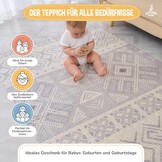 Opvouwbare Babyspeelmat 120x180 cm - Veilig XPE-schuim met 28% Korting