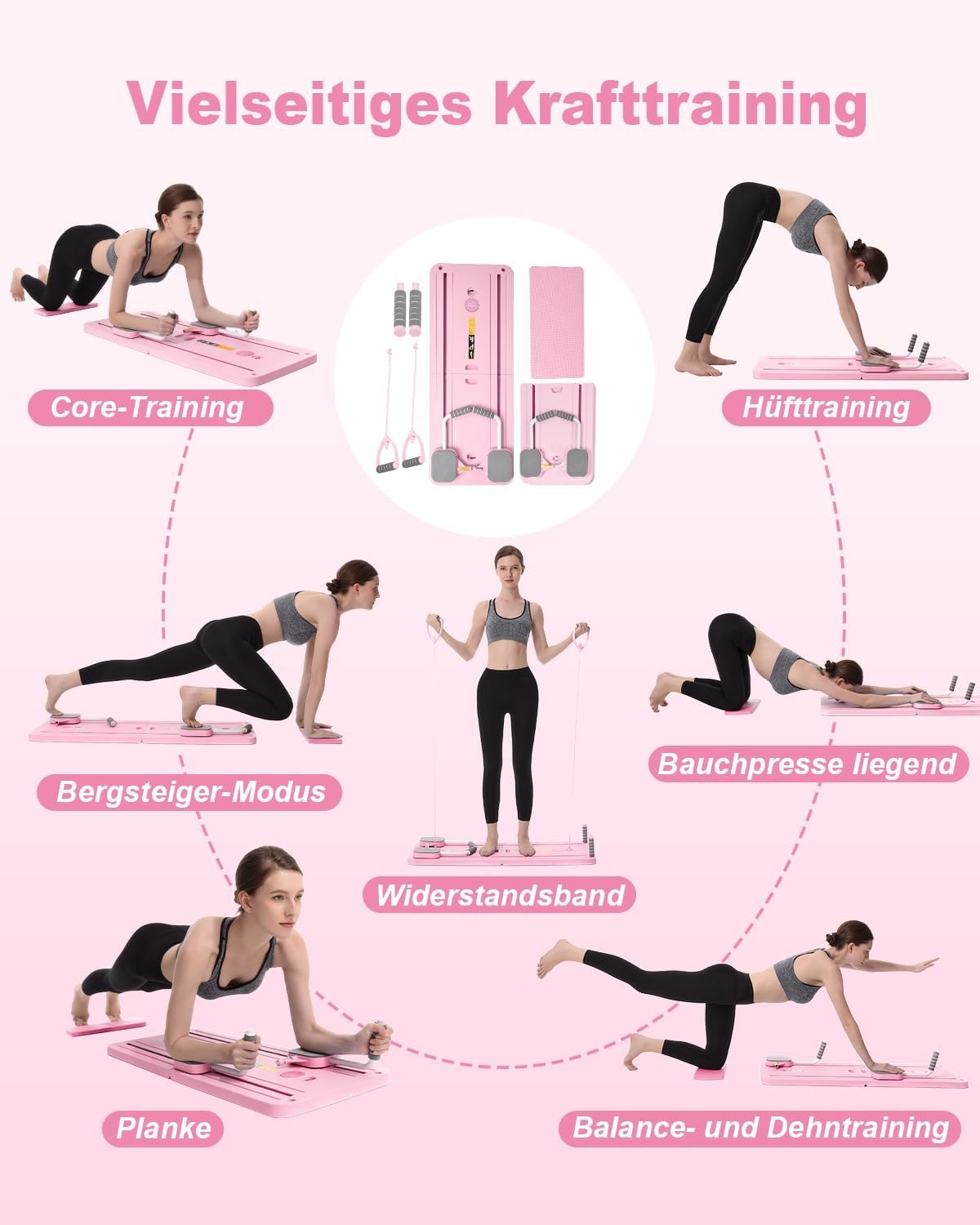 Pilates Reformer Board - 60% Korting | Thuis Core Training