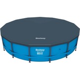 Afdekzeil Zwembad Rond 368 cm Blauw - 32% Korting!