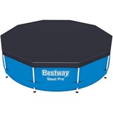 Afdekzeil Zwembad Rond 368 cm Blauw - 32% Korting!