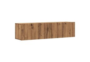 Tv-wandmeubel 120x30x30cm Eiken 53% Korting