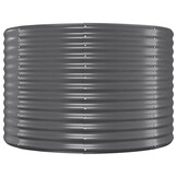 Verhoogde Plantenbak Staal Antraciet 249x100x68 cm - 54% Korting