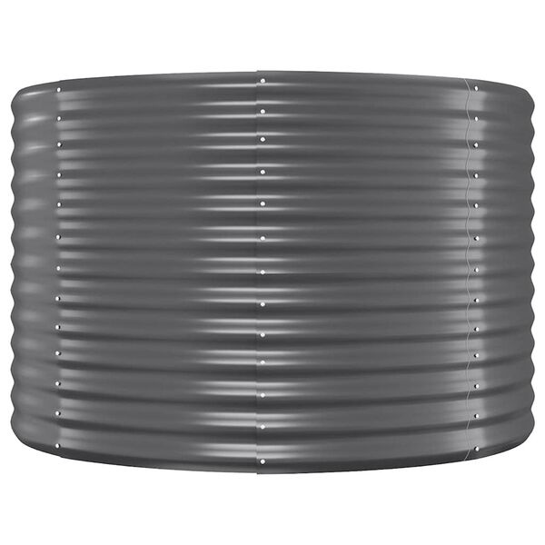 Verhoogde Plantenbak Staal Antraciet 249x100x68 cm - 54% Korting