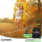 Slackline Set Groen 29% Korting: Compleet met Trainingslijn & Dubbele Ratels