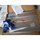 Verhoogde plantenbak van cortenstaal - 129x129x45 cm - 57% Korting