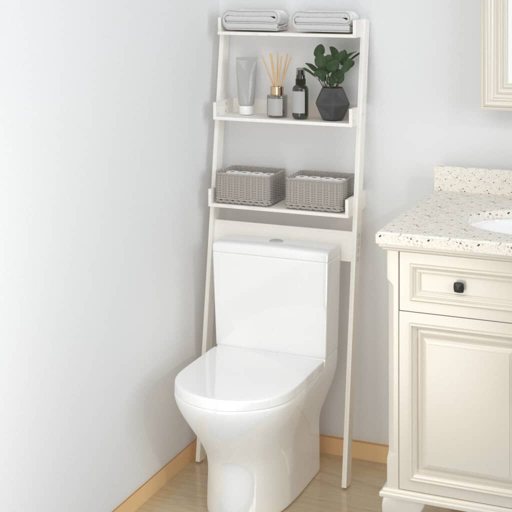 Wit Grenenhouten Toiletrek (60% Korting)