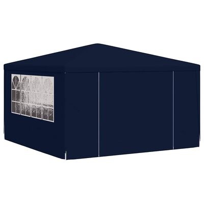Blauwe Partytent 4x4m met Zijwanden - 34% Korting