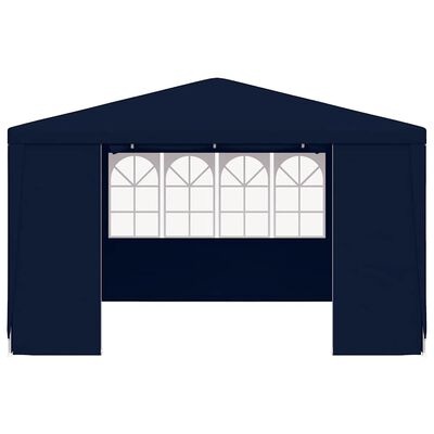 Blauwe Partytent 4x4m met Zijwanden - 34% Korting