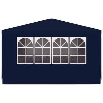 Blauwe Partytent 4x4m met Zijwanden - 34% Korting