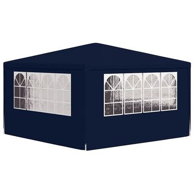 Blauwe Partytent 4x4m met Zijwanden - 34% Korting