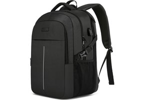 XL Laptoprugzak 50L Zwart | 17.3" Laptop | TSA-goedgekeurd | 28% Korting