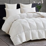 Donsdekbed Winter 155x220 cm - 50% Dons, 50% Veren - Nu 57% Korting!