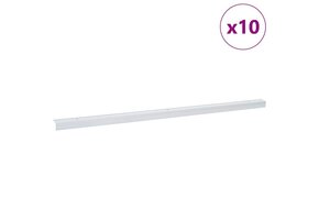 10x Aluminium Trapprofielen - Zilver (67 cm) - 32% Korting