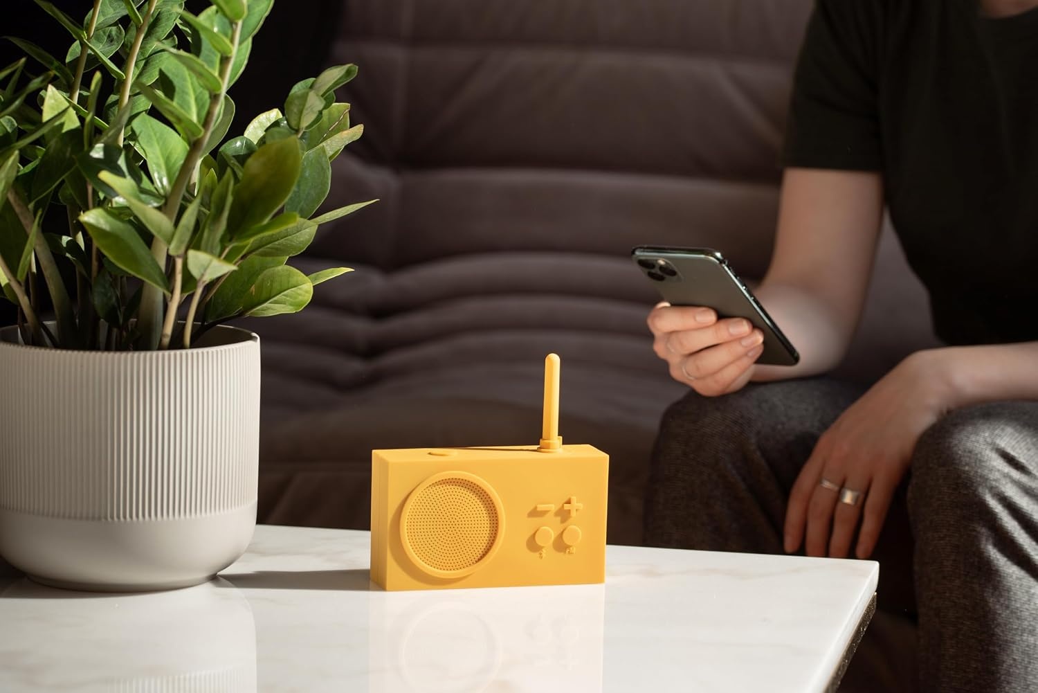 Portable Bluetooth Speaker with FM Radio TYKHO 3 yellow