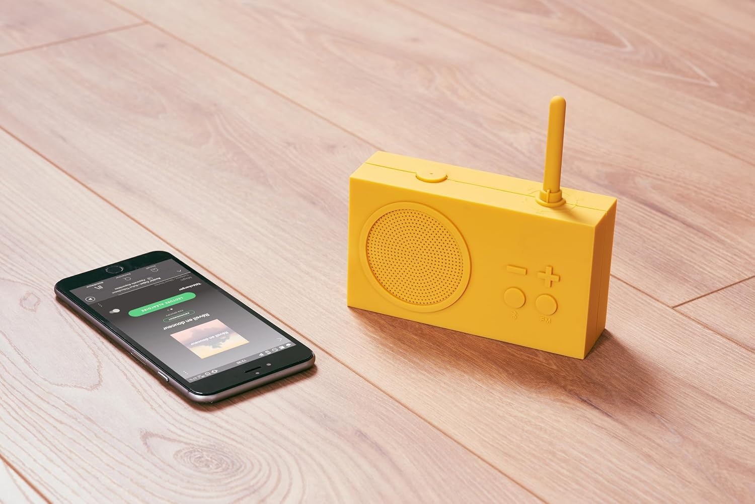 Portable Bluetooth Speaker with FM Radio TYKHO 3 yellow
