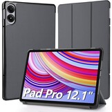Donkerblauwe Beschermhoes Leer voor Xiaomi Redmi Pad Pro 12,1" - 54% Korting