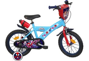 Kinderfiets Jongens Marvel Spidey Blauw 14" - 30% Korting!