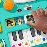 Fisher-Price Baby & Toddler Activity Table, Laugh & Learn Mix & Learn DJ Table, Musical Learning Toy with Lights & Sounds, GERMAN Version, HXG09