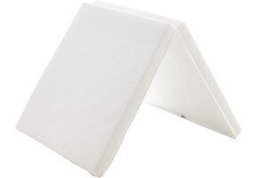 Opvouwbaar Babymatras | 60x120x4cm | Wit | Polyester Vulling | -28%