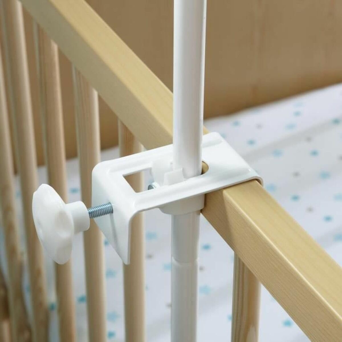 Verstelbare Bedhemelsteun met Sleutel - Babykamer (57% Korting)