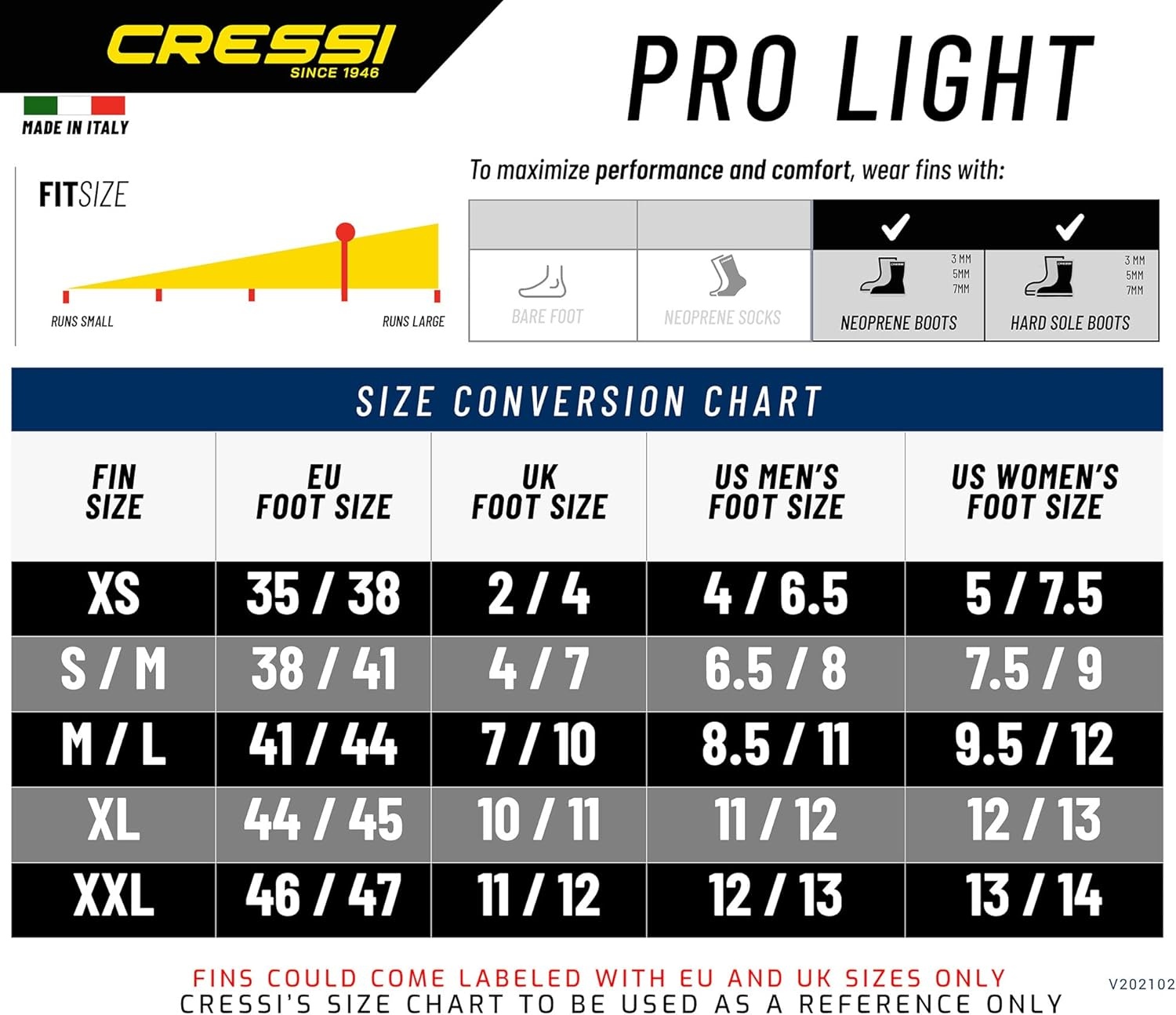 Uniseks Duikvinnen met Open Hiel - Pro Light (58% Korting)