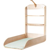 roba Wikkelrek, inklapbaar veilig design wikkelrek hout gebogen, commode incl. aankleedkussen 'liefhebbers'