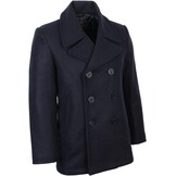 Herfst/Winter Herenjas Zwart Omkeerbaar Letterman-Stijl - 58% Korting