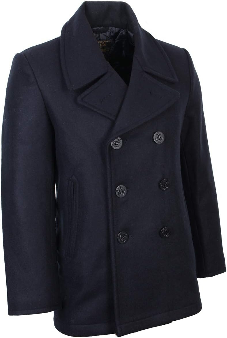 Herfst/Winter Herenjas Zwart Omkeerbaar Letterman-Stijl - 58% Korting