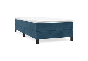 Donkerblauw Fluweel Bedframe 80x200 cm - 34% Korting