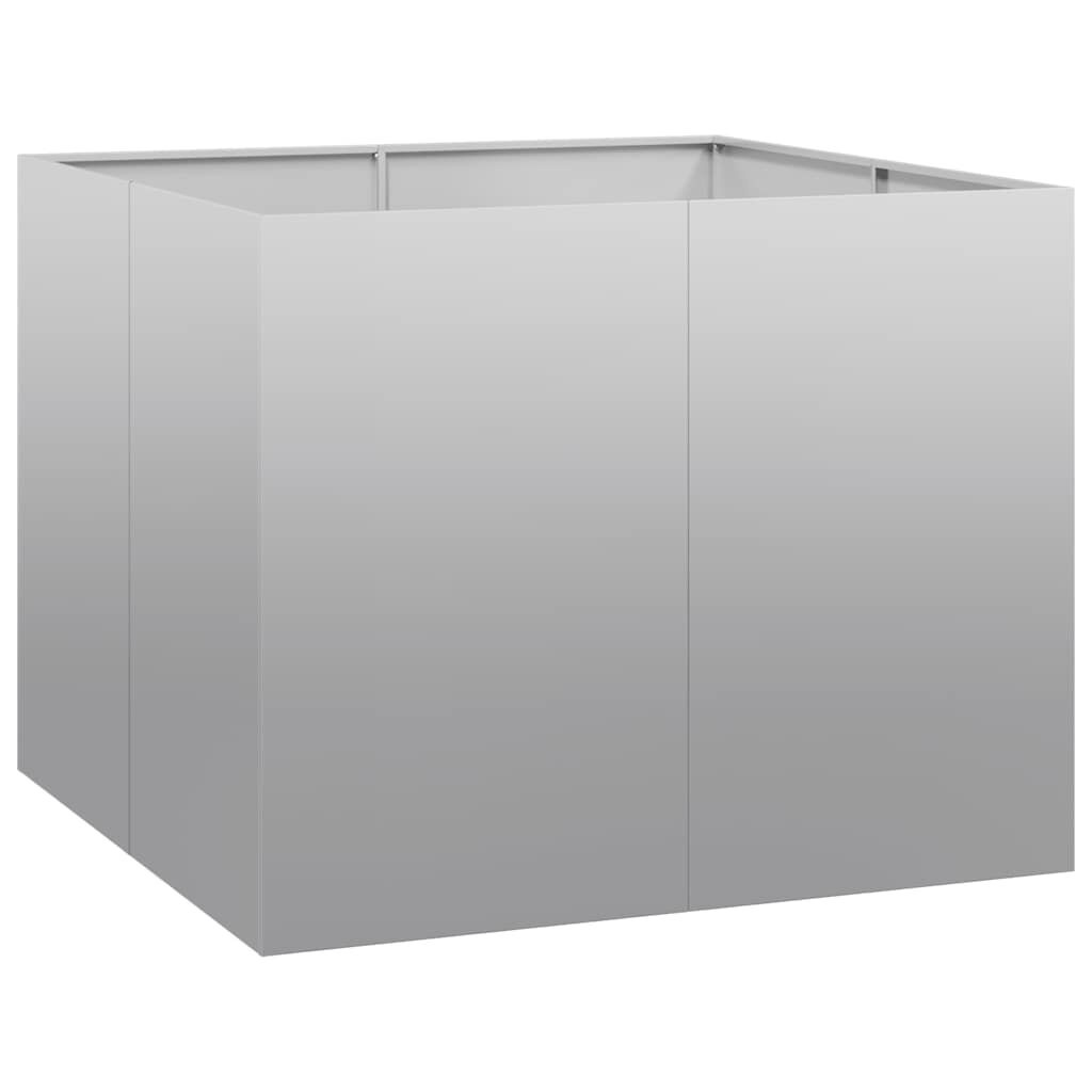 Plantenbak Gegalvaniseerd Staal 100x100x80 cm - 34% Korting