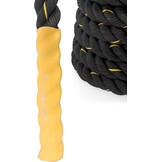 SportPlus Battle Rope 9 meter Geel - Trainingstouw voor Crossfit en Krachttraining