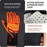 Verwarmde handschoenen motor/ski/fiets XL - 61% korting