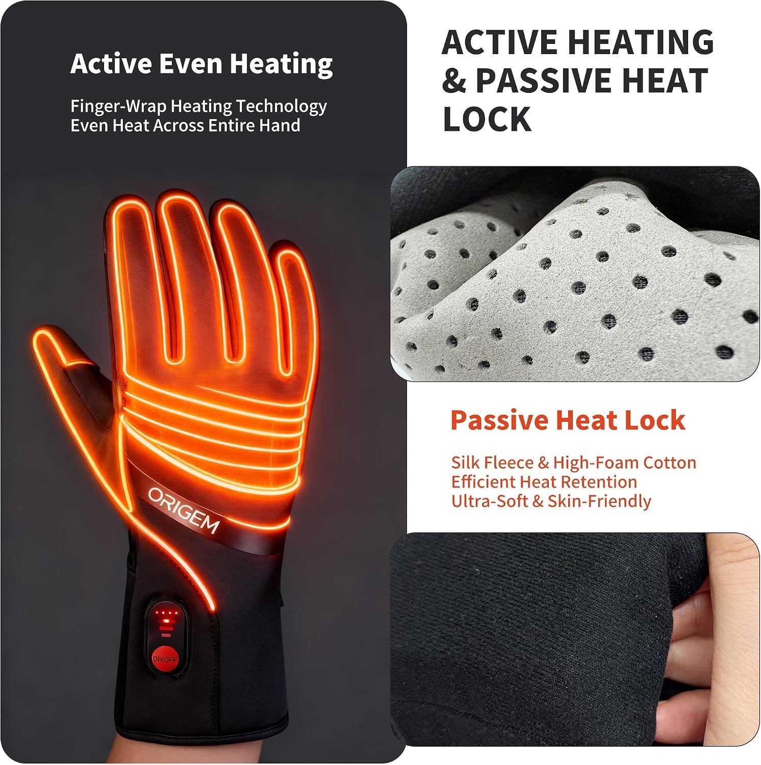 Verwarmde handschoenen motor/ski/fiets XL - 61% korting
