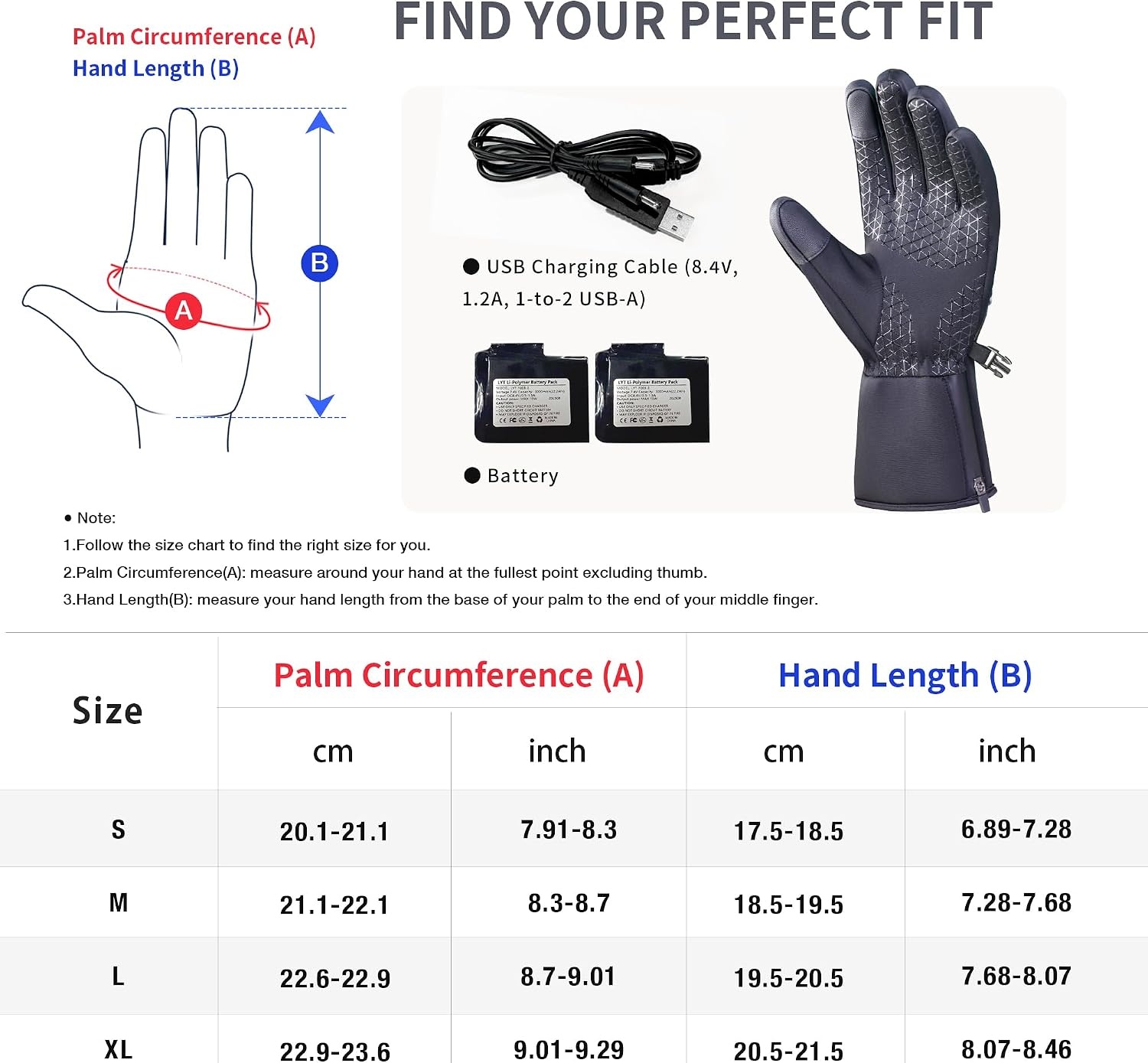 Verwarmde handschoenen motor/ski/fiets XL - 61% korting