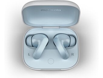 Motorola Moto Buds - Draadloze oordopjes met Active Noise Cancellation - Blauw