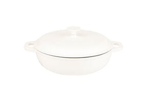 Glazen Braadpan 5L met Deksel - Geschikt voor Oven & Magnetron (-32%)