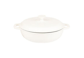 Glazen Braadpan Ovenschaal Rond 5L - 25cm - 47% Korting