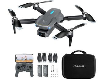 Ameta Drone with Camera 4K for Kids, S20 Lite RC FPV Drone for Adults Beginners with 36min Flight Time/Altitude Hold/Circle Fly/ 3D Flip, Cool Toy Gift for Men Boys, Under 250g