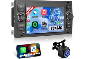 Android Autoradio Ford: Draadloos CarPlay & Android Auto (30% Korting)