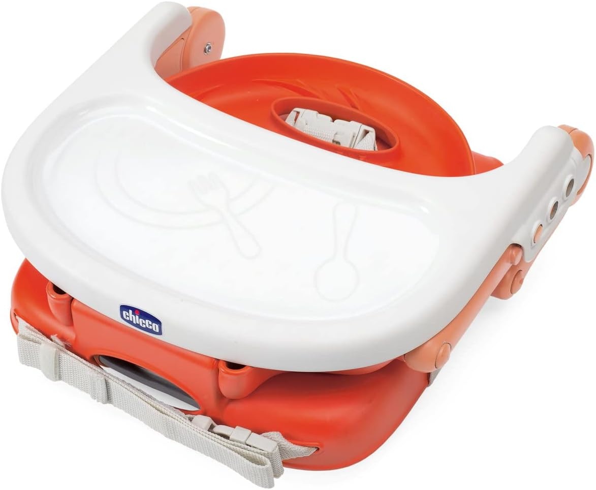 Chicco Pocket Snack Verhogerstoeltje - Draagbare kinderstoel - Poppy Red - 6 tot 36 maanden