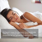 Donsdekbed Hele Jaar 135x200cm | 50% Dons | 100% Katoen | Allergievriendelijk - 57% Korting!