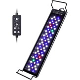 hygger Aquarium LED Lighting, 18W Full Spectrum Aquarium Lighting, 24/7 Aquarium Lamp with 9 Different Colors and 10 Adjustable Brightness for Freshwater Aquariums 45-60cm