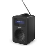 Sharp DR-430 (BK) draagbare digitale radio Tokyo (DAB/DAB+/FM met RDS, Bluetooth, hoofdtelefooningang), zwart
