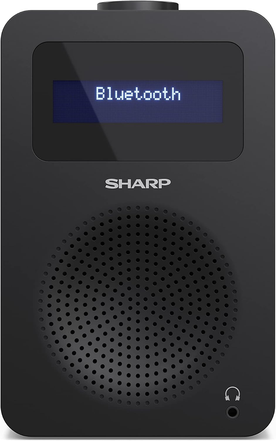 Sharp DR-430 (BK) draagbare digitale radio Tokyo (DAB/DAB+/FM met RDS, Bluetooth, hoofdtelefooningang), zwart