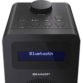 Sharp DR-430 (BK) draagbare digitale radio Tokyo (DAB/DAB+/FM met RDS, Bluetooth, hoofdtelefooningang), zwart