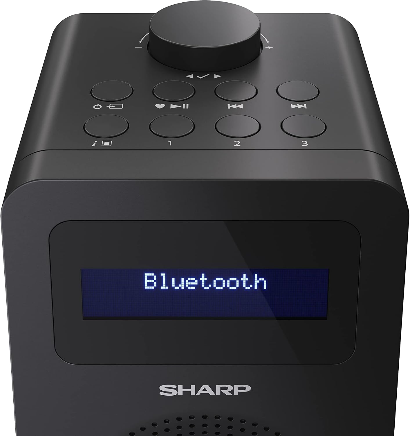 Sharp DR-430 (BK) draagbare digitale radio Tokyo (DAB/DAB+/FM met RDS, Bluetooth, hoofdtelefooningang), zwart
