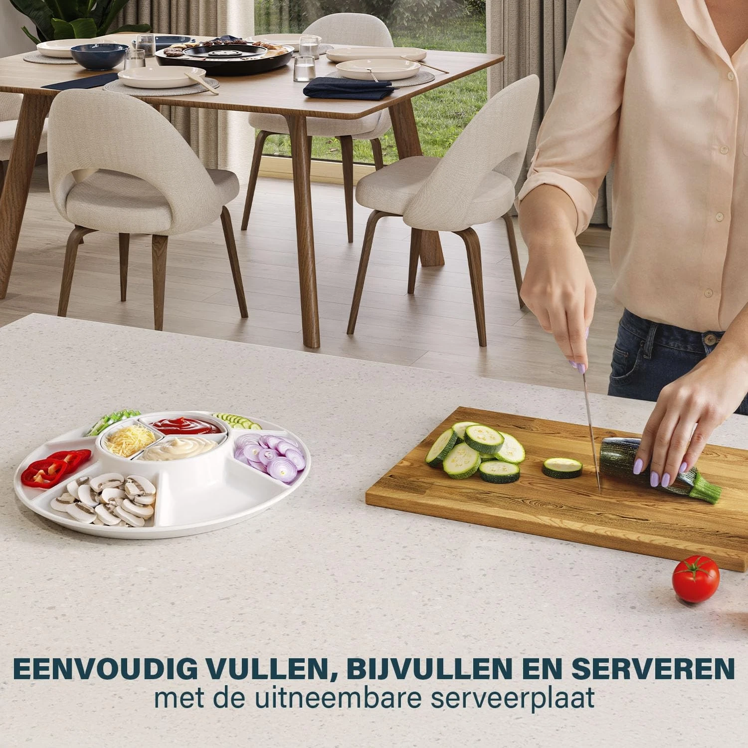 Gourmetstel Table Chef Pirouette 8p | 34% Korting
