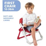 Chicco - Chairy booster seat - Convertible to High seat - Portable and Adjustable - Removable Blade - From 6 Months up to 15 kg - Rabbit