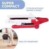 Chicco - Chairy booster seat - Convertible to High seat - Portable and Adjustable - Removable Blade - From 6 Months up to 15 kg - Rabbit